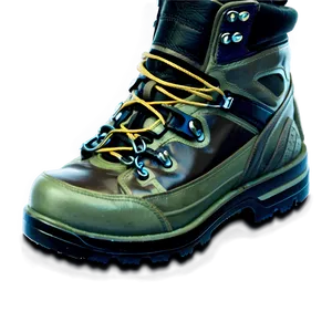 Hiking Boot With Ankle Support PNG Cff17