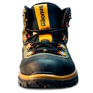 Hiking Boot With Anti-slip Design PNG 06282024