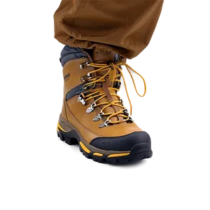 Hiking Boot With Grip Sole Png Syl PNG image