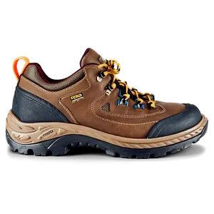 Hiking Boot With Lace-up Design Png Fvo PNG image