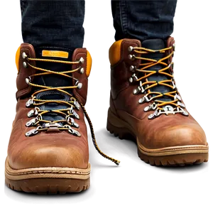 Hiking Boot With Padded Collar PNG 99 PNG