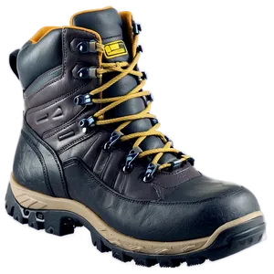 Hiking Boot With Reinforced Toe PNG 30