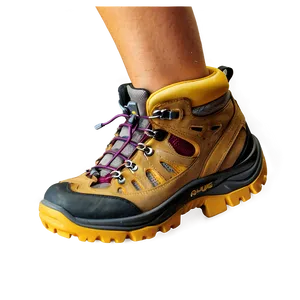 Hiking Boot With Ventilation System PNG 06282024 PNG