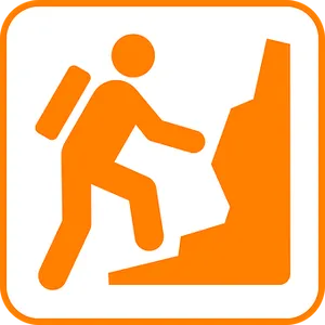 Hiking Trail Sign Icon