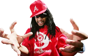 Hip Hop_ Artist_ Reaching_ Out.png PNG image