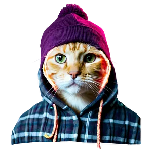 Hip Hop Cat Filter PNG 06282024 PNG