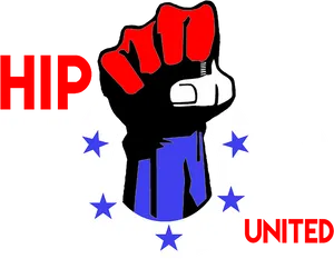 Hip Hop United Fist Logo.png PNG image