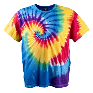 Hippie Tie Dye Shirt Style Png Fvc18 PNG image