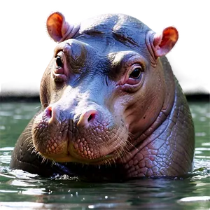 Hippo Bathing PNG 34 PNG