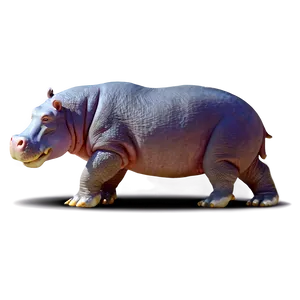 Hippo Cartoon PNG 05242024
