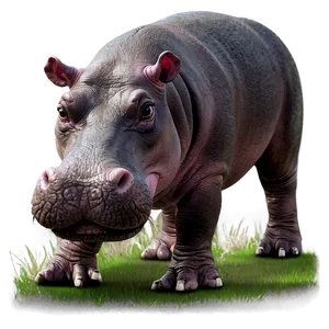 Hippo Cartoon PNG Tmo