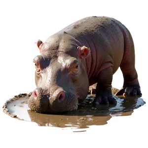 Hippo In Mud PNG 37 PNG