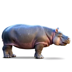 Hippo Side View PNG Alj20 PNG