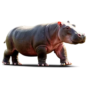 Hippo Walking PNG Jyj65 PNG