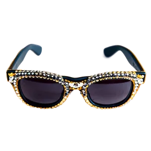 Hipster Bling Glasses Png 06202024 PNG image