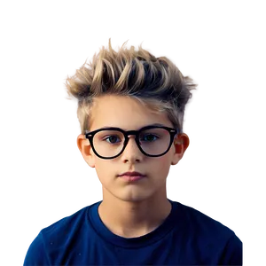 Hipster Boy Hair PNG 06282024