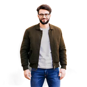 Hipster Guy PNG Hky