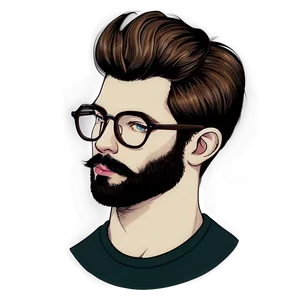 Hipster Hair Clipart PNG Orr PNG