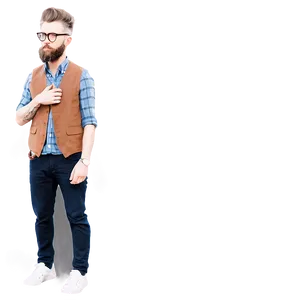 Hipster Random Person Image PNG Guk PNG