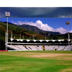 Historic Cricket Stadium Png 06122024 PNG image