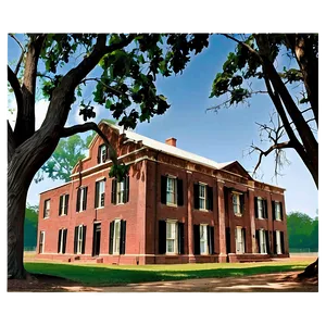 Historic Mississippi Architecture Png 06252024 PNG image