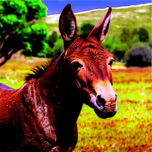 Historic Mule Image PNG Gkr PNG