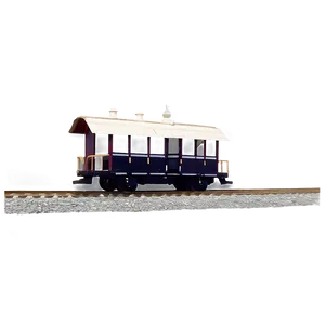 Historic Railroad Tracks Museum Display PNG Xer PNG