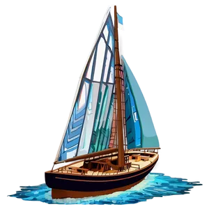 Historic Sailboat Replica PNG 91 PNG
