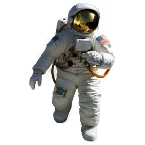 Historical Apollo Astronaut PNG Guv