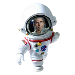 Historical Apollo Astronaut PNG Xjf98