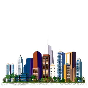 Historical City Skyline PNG Dme PNG