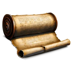 Historical Document Scroll Png 06262024 PNG image