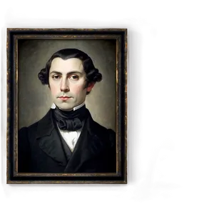 Historical Figure Portrait PNG Tnc