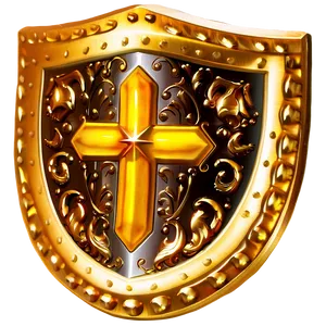 Historical Gold Shield Png Kfi PNG image