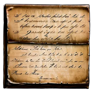 Historical Letter Background Png Cst35 PNG image