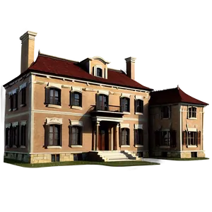 Historical Mansion Artifact PNG 44