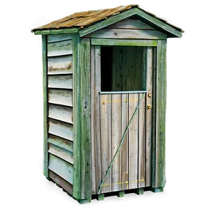 Historical Outhouse Replica PNG Ndi