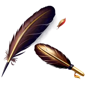 Historical Quill Pen Png 06122024 PNG image