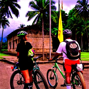 Historical Sites Biking Tour PNG Lwi6