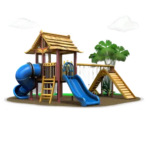 Historical Themed Playground Png 05232024 PNG image