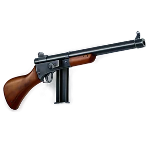 Historical Tommy Gun Model Png 79 PNG image