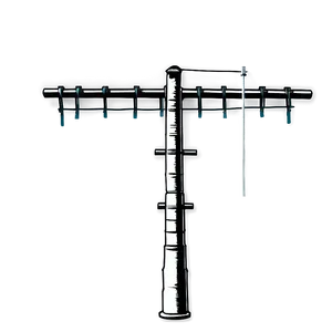 Historical Utility Pole PNG Vjf