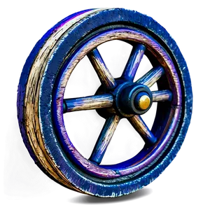 Historical Wagon Wheel Replica PNG Thx46 PNG