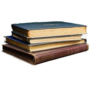 History Books Pile PNG Mdu PNG