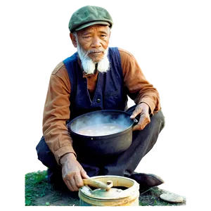 Hobo Cooking Soup PNG 81