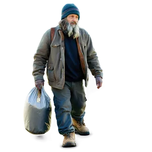 Hobo Lifestyle Vector Png 06242024 PNG image