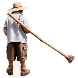 Hobo With Bindle Stick PNG 06242024