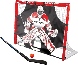 Hockey Goalie Training Set PNG