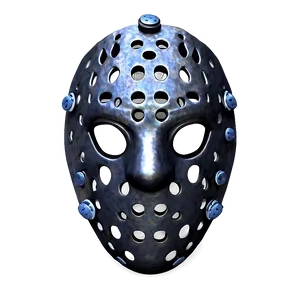 Hockey Mask With Cool Textures PNG 06212024