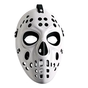 Hockey Mask With Skull Motif PNG Fxl